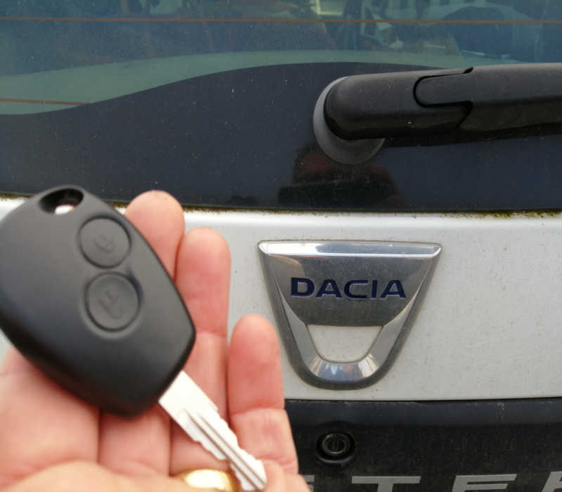 Clé pour Dacia