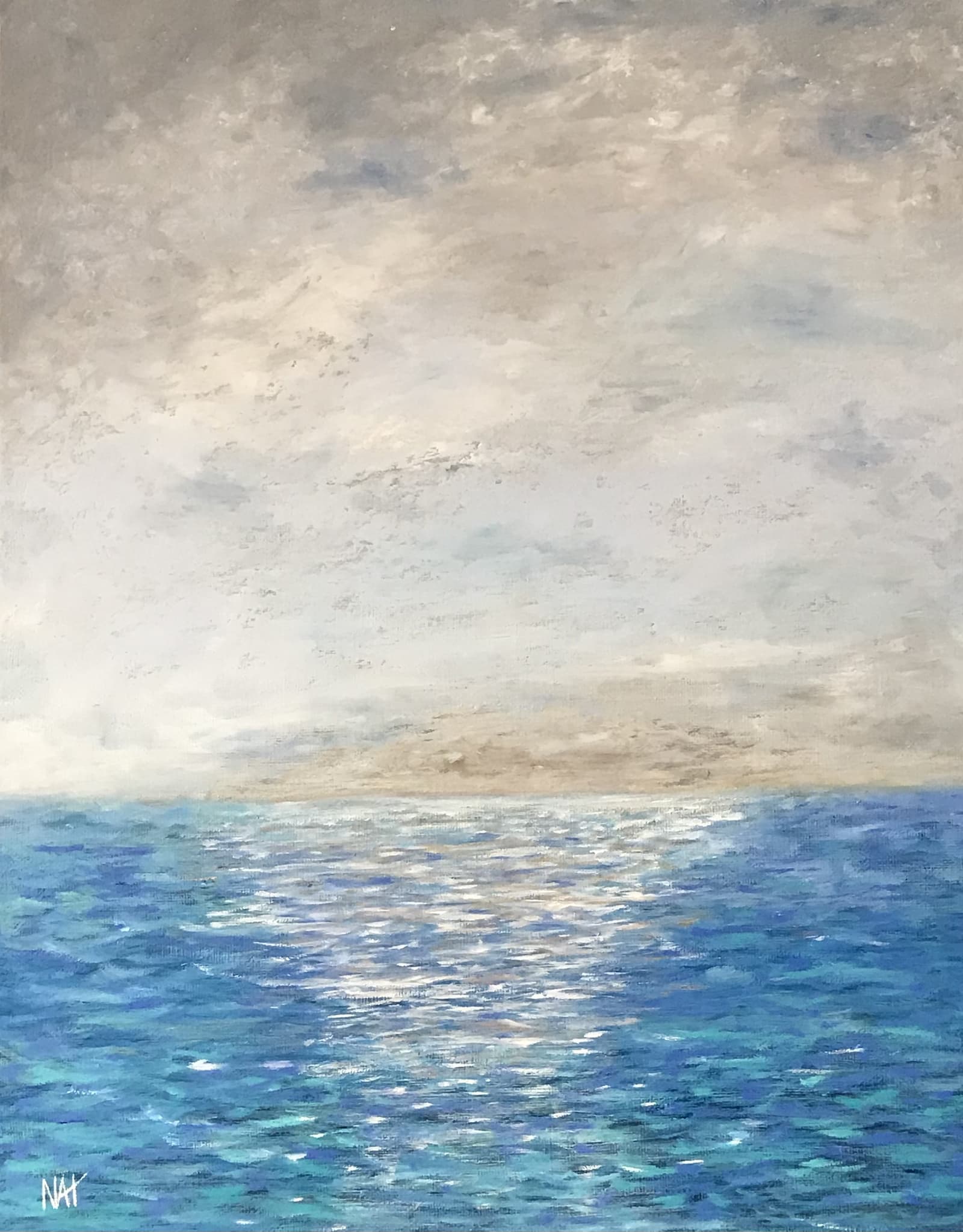 Peinture "Ciel et Mer"