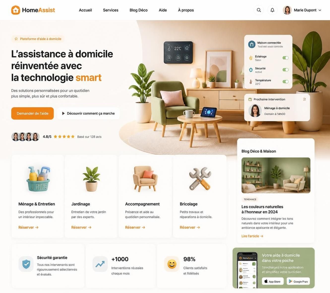 découvrez les véritables services proposés par cette plateforme d'aide en ligne à domicile et comment elle peut simplifier votre quotidien.
